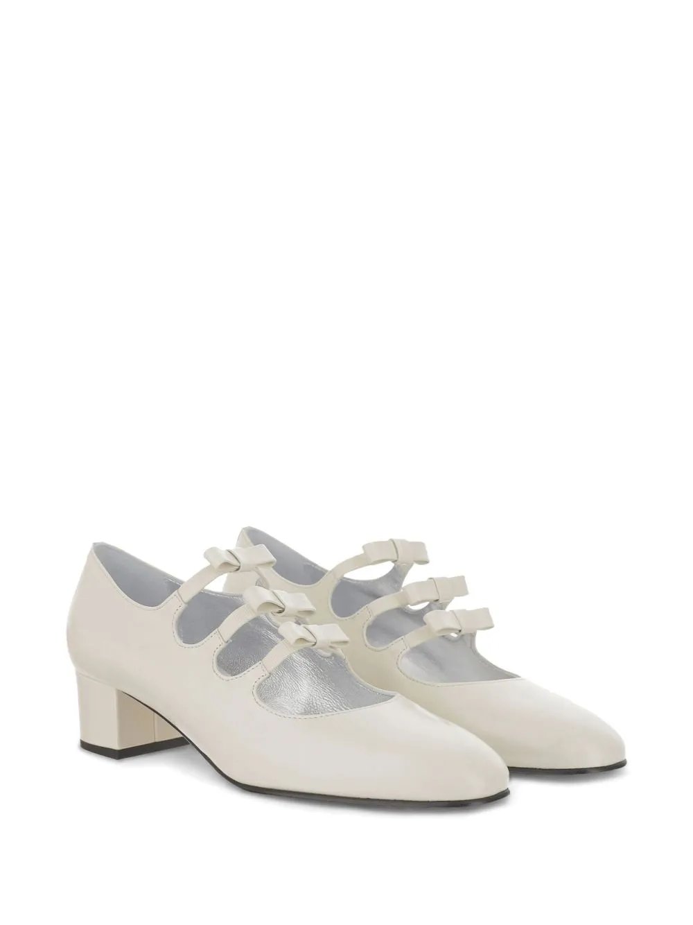 Kinette leather mary jane pumps