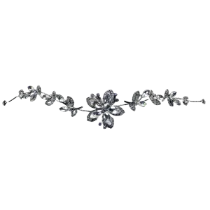 Kissed by Glitter Bun Wrap – Rhinestone Flower