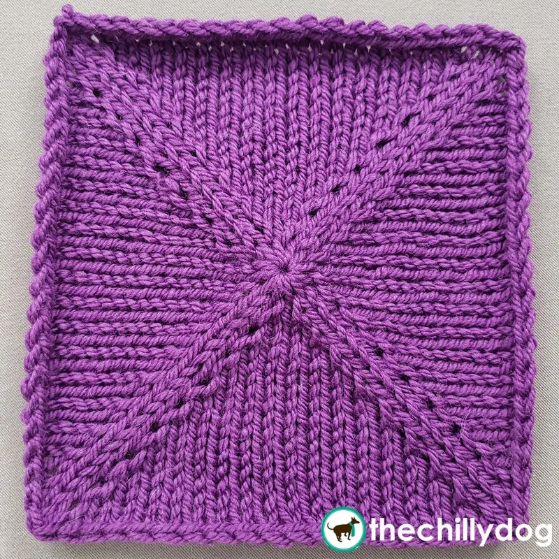Knit Inc Sampler Squares: Knitting Tutorial/Pattern PDF