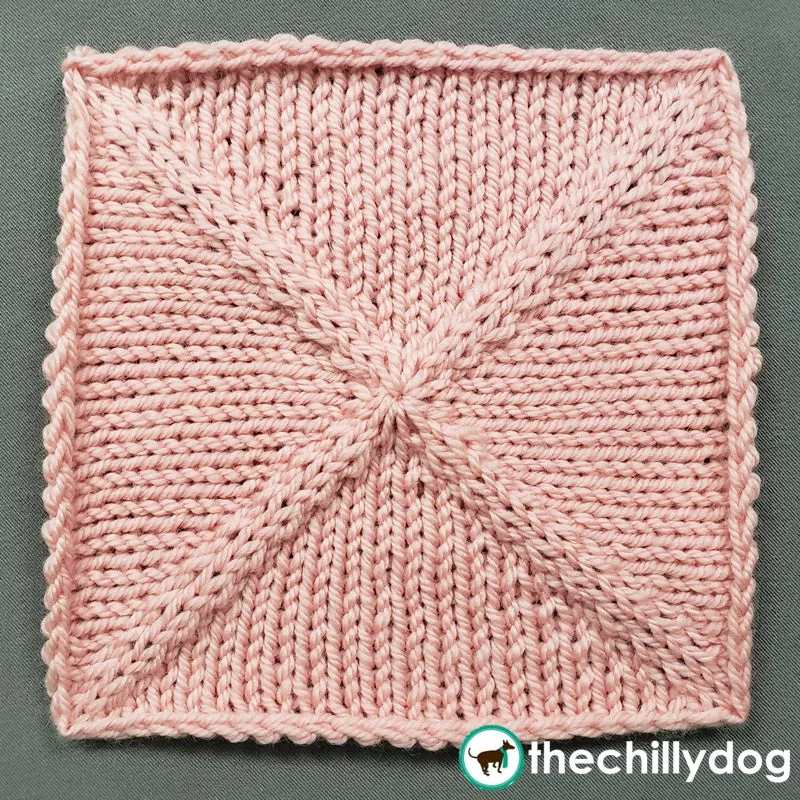 Knit Inc Sampler Squares: Knitting Tutorial/Pattern PDF