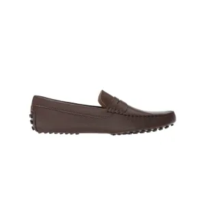 LACOSTE 7-35CAM011811I CONCOURS 118 MN'S (Medium) Brown/Black Leather Lifestyle Loafers