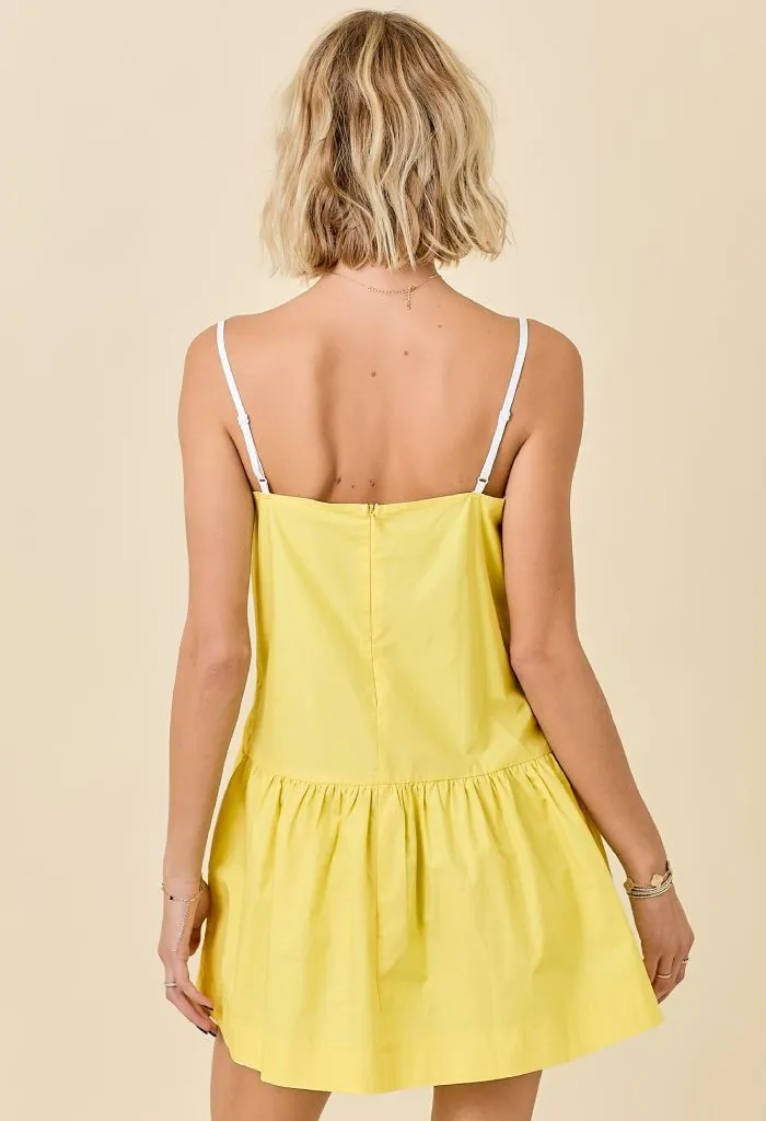 Lemon Drop Mini Dress