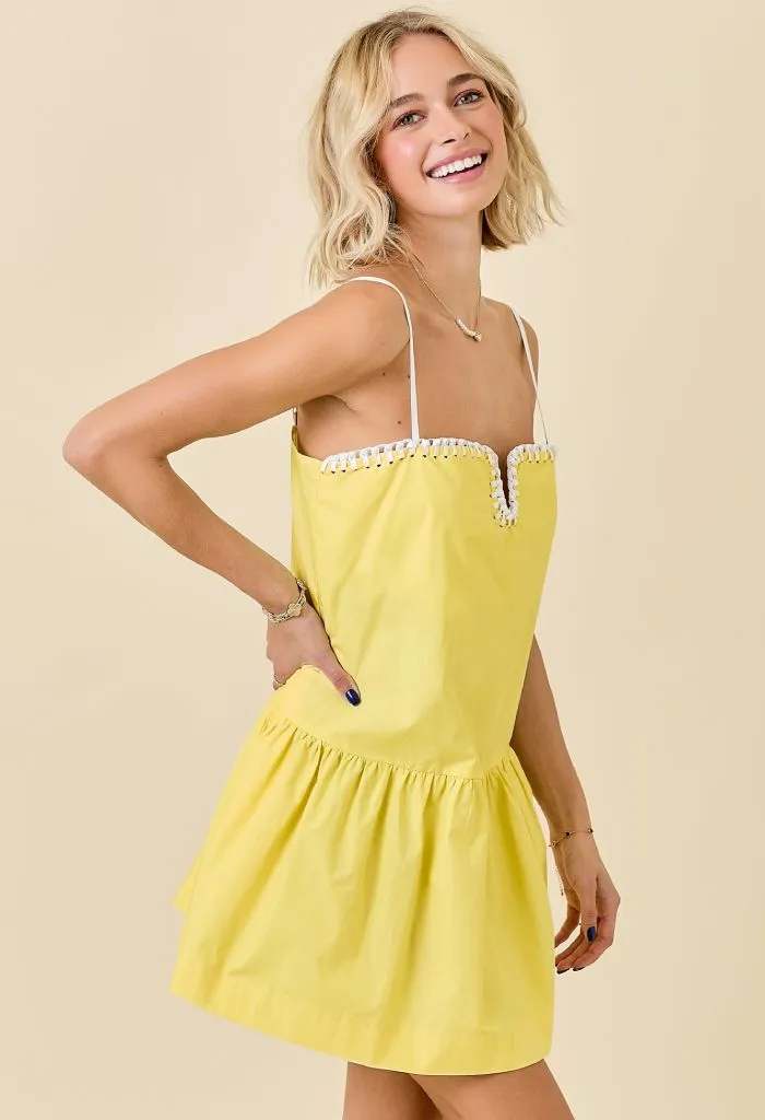 Lemon Drop Mini Dress