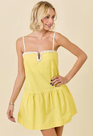 Lemon Drop Mini Dress