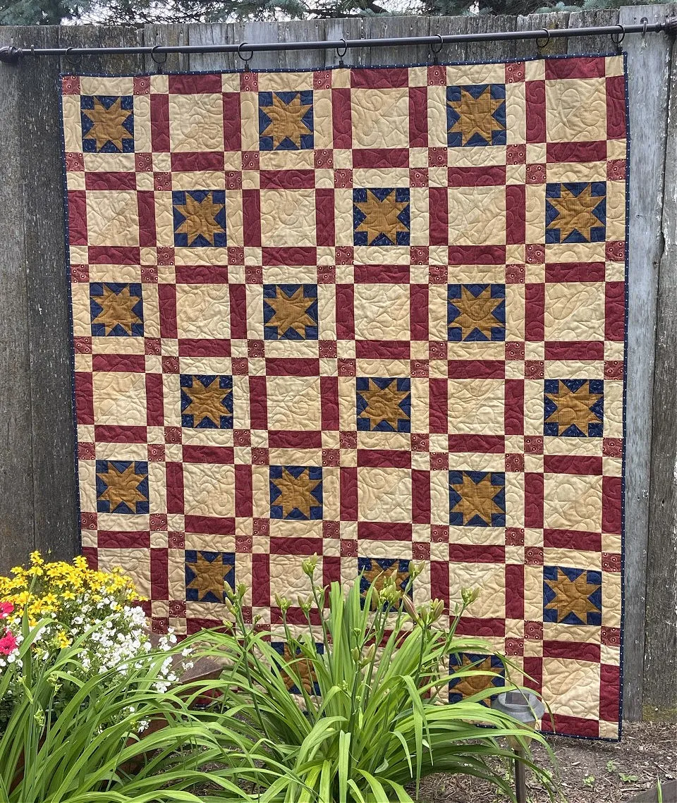 Liberty Square Lap Quilt Pattern