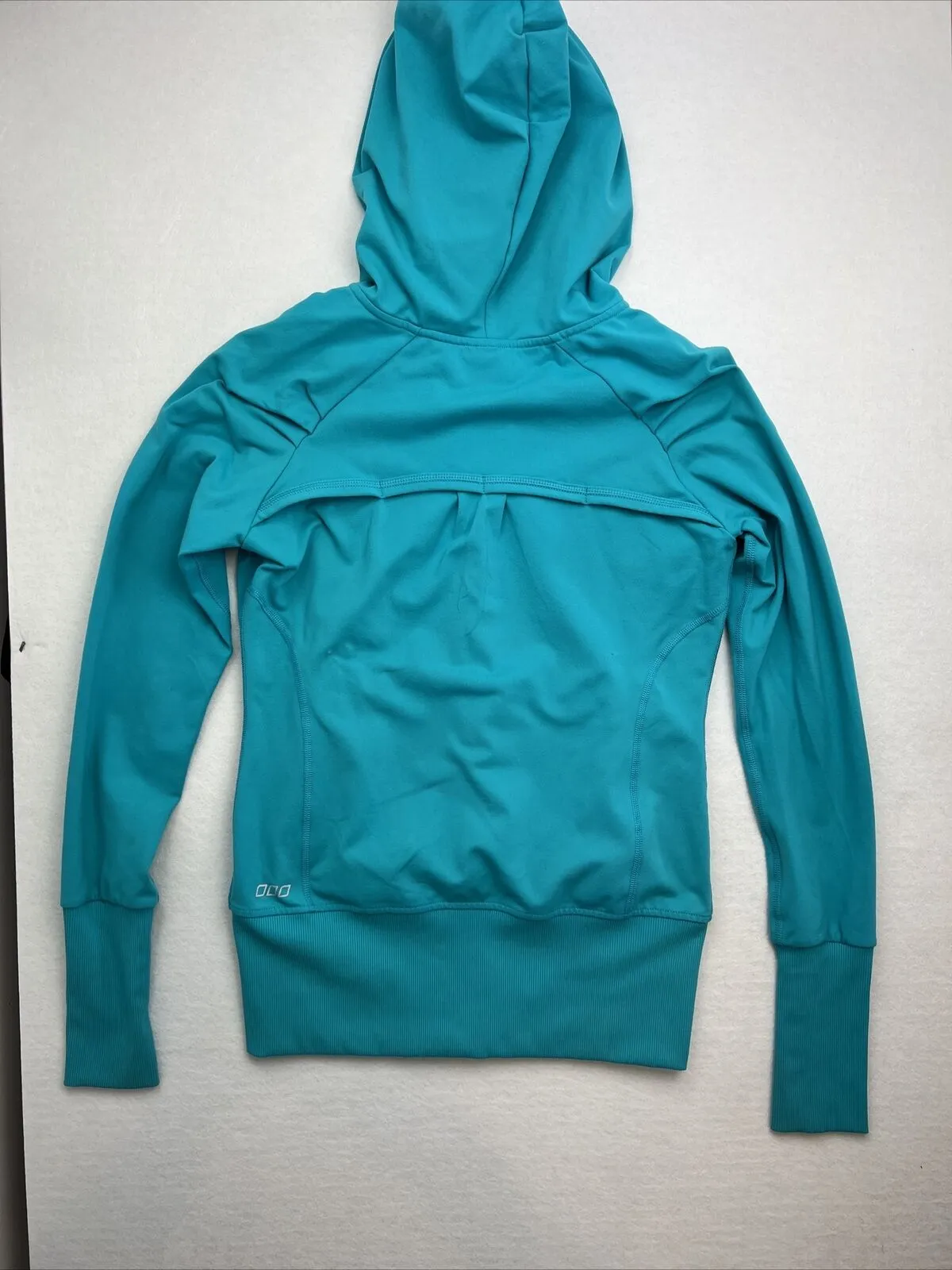 Lorna Jane Black Womens Full Zip Hooded Track Jacket Size Small