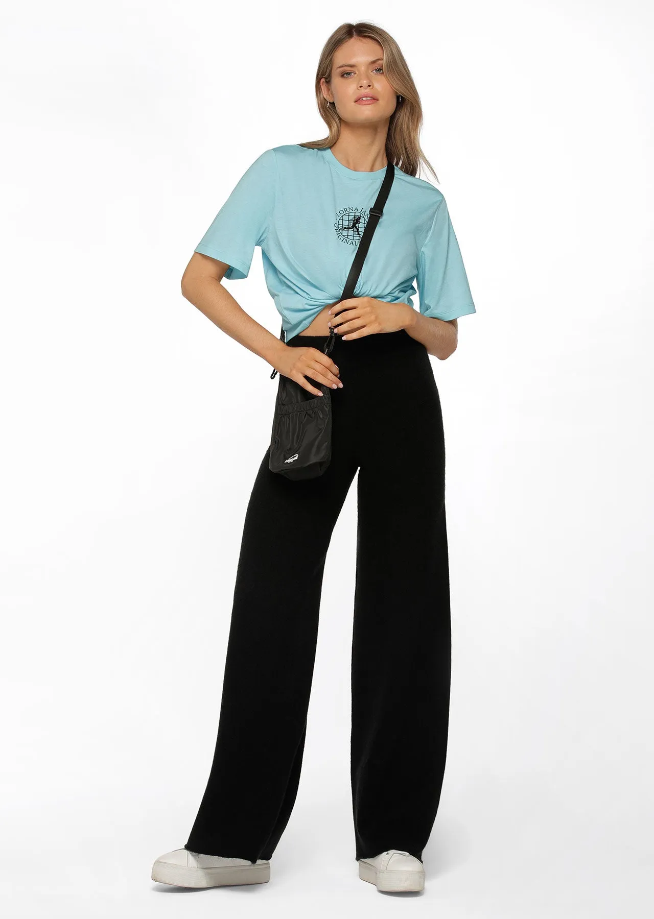 Lorna Jane Cross Body Drink Bottle Bag - Black