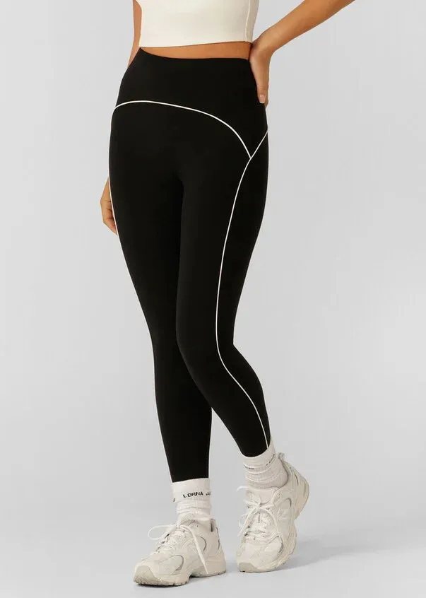 Lorna Jane Pipe Dream Full Length Leggings - Black
