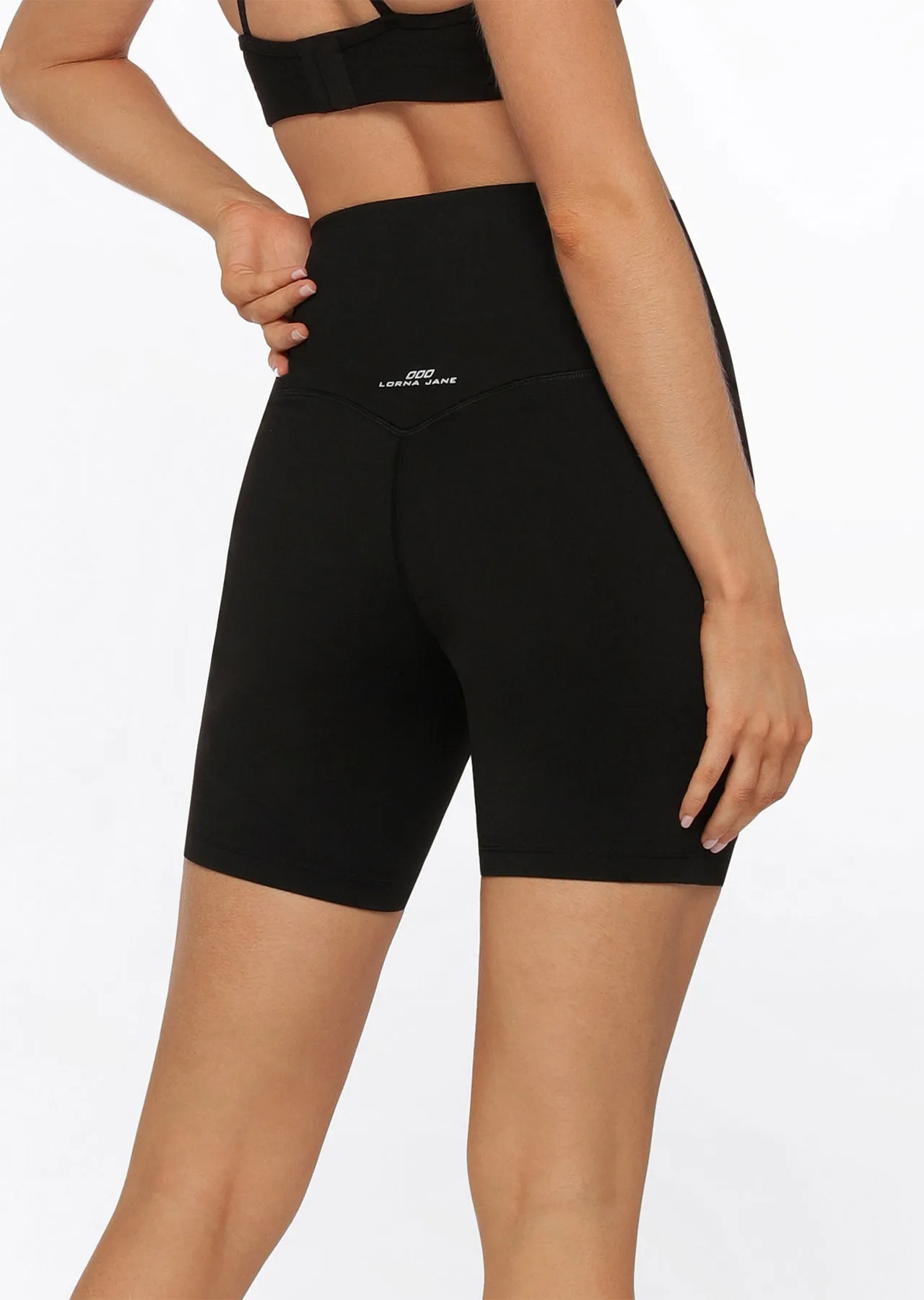 Lorna Jane Ultra High Thermal Bike Short - Black