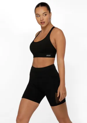 Lorna Jane Ultra Hold Booty Bike Short - Black