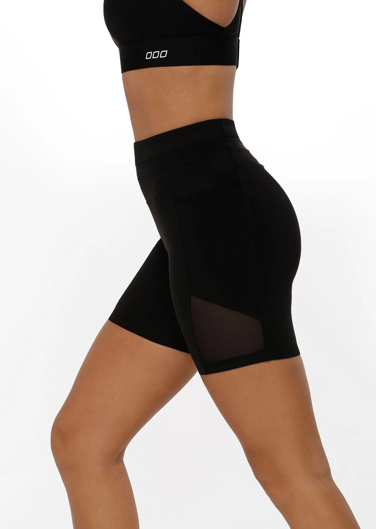Lorna Jane Ultra Hold Booty Bike Short - Black