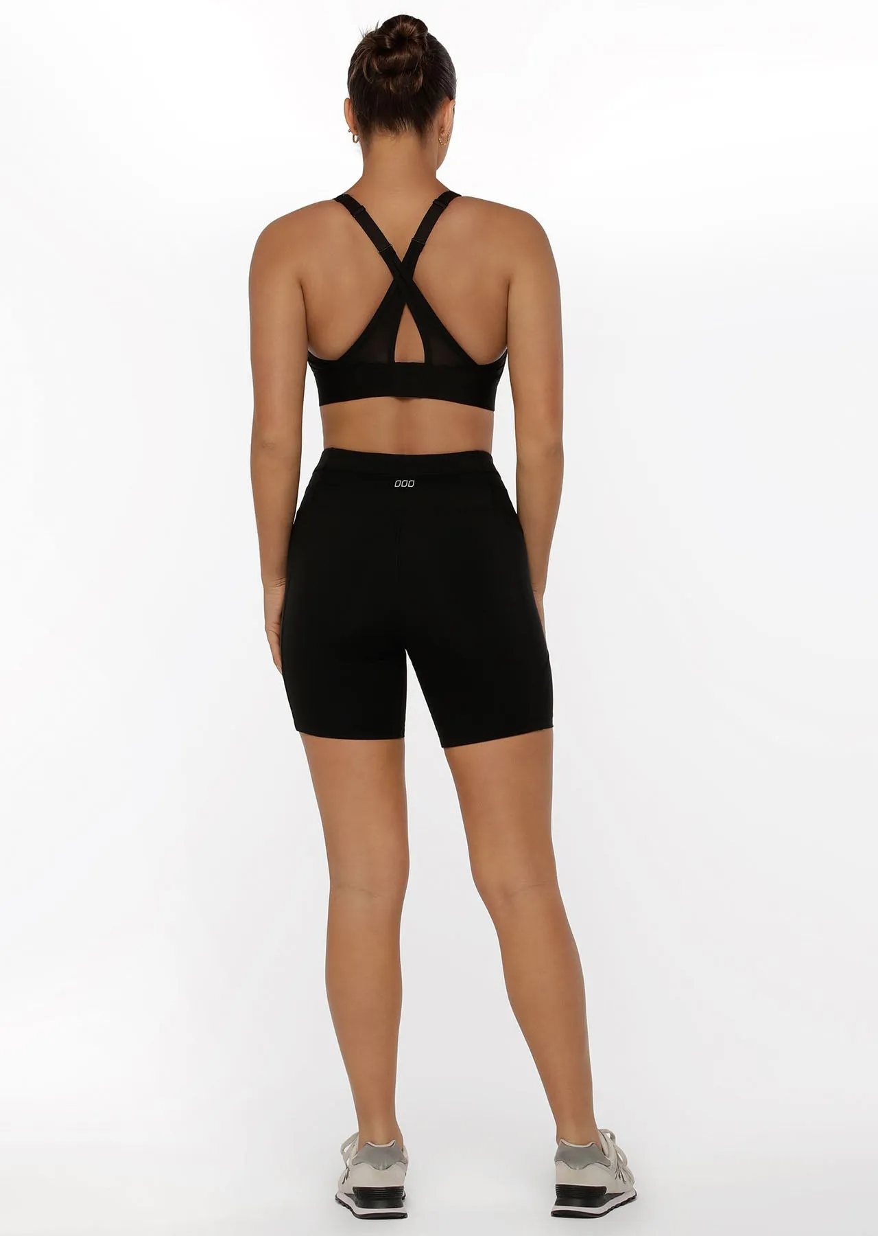 Lorna Jane Ultra Hold Booty Bike Short - Black