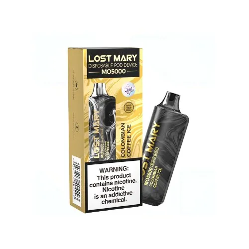LOST MARY MO5000 BLACK GOLD EDITION DISPOSABLE VAPE