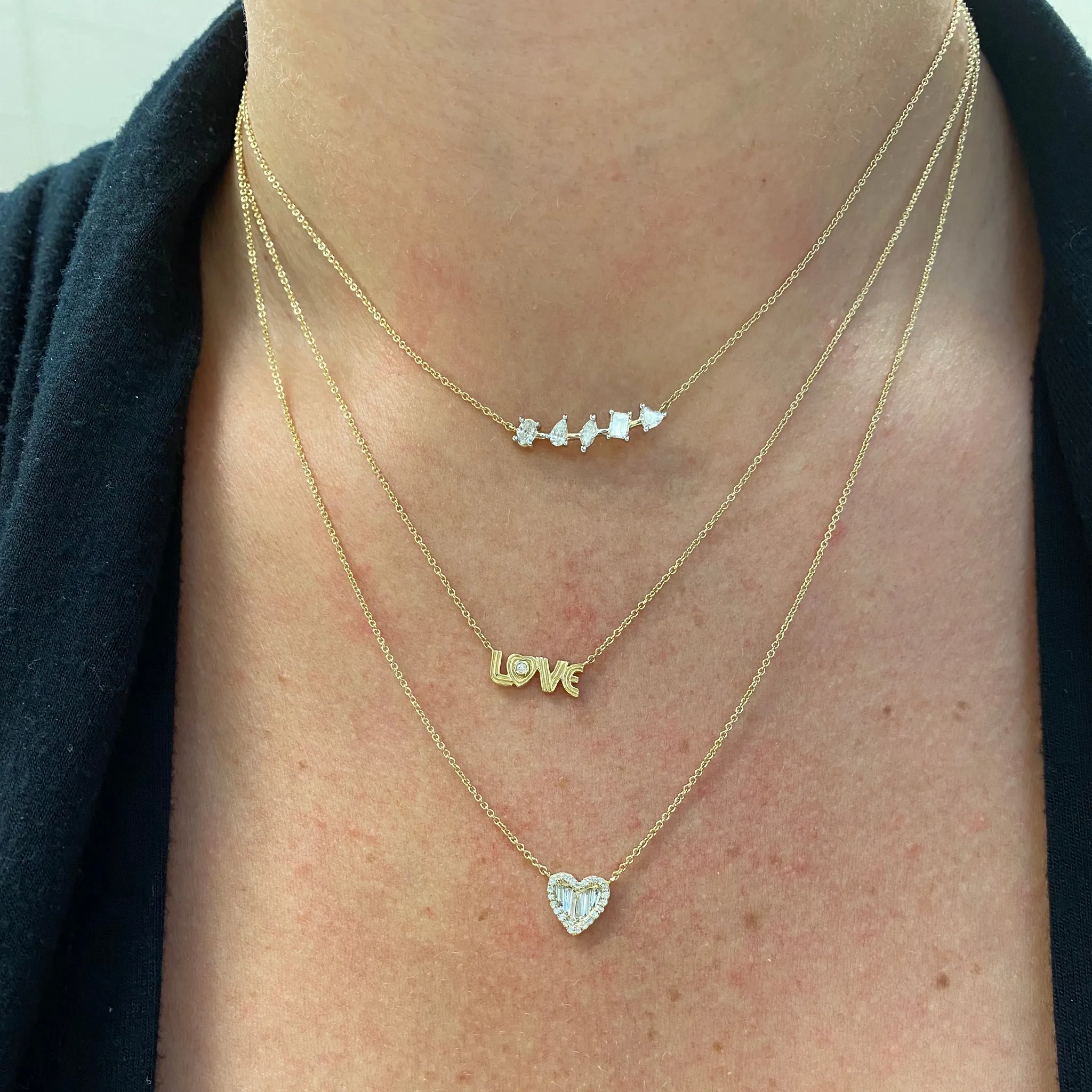 LOVE Block Letter Necklace