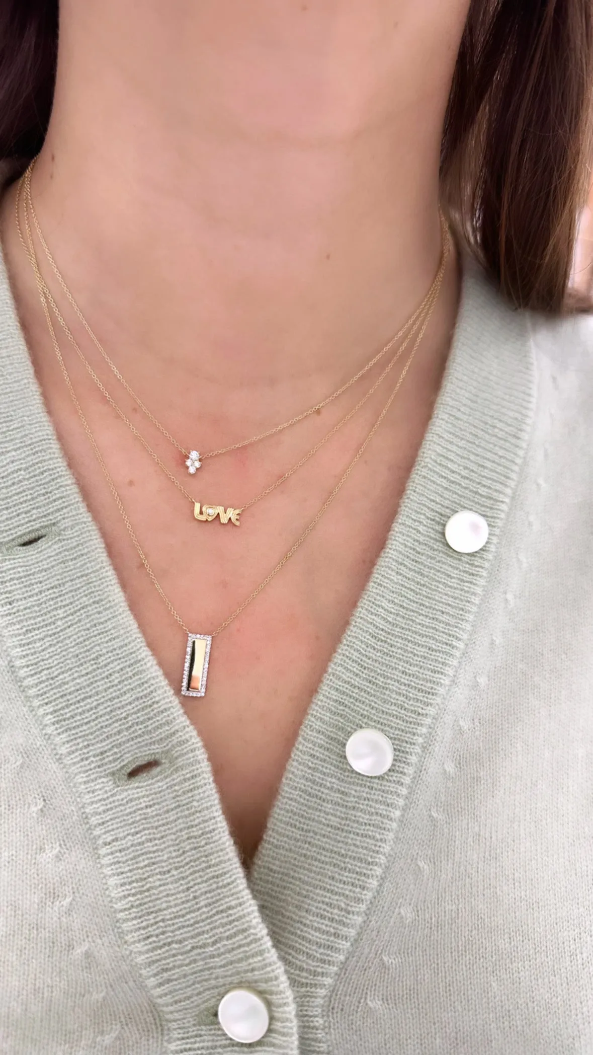 LOVE Block Letter Necklace