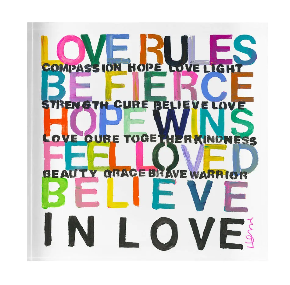 Love Rules Block of Love