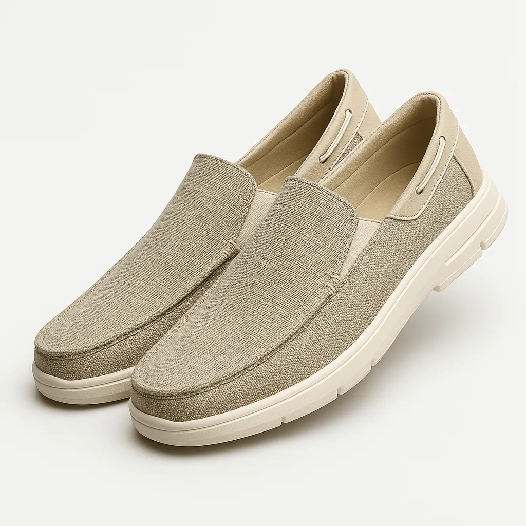 LumiNovi | The Canvas Classic Loafers