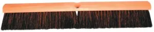 Magnolia Brush No. 8 Line Floor Brushes, 24 in, 3 in Trim L, Dark Grey Horsehair; Tampico, 824
