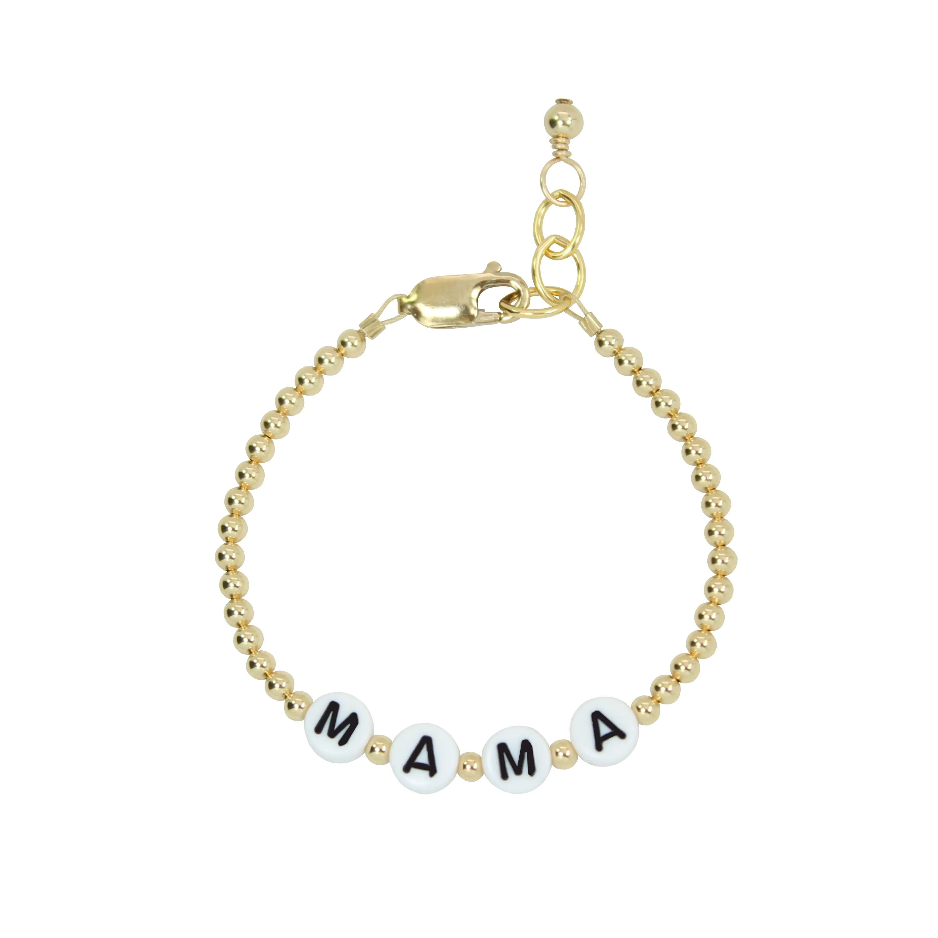 MAMA Adult Bracelet (3MM 6MM beads)