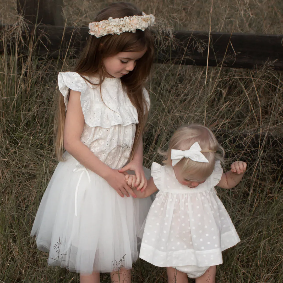 marisol tutu skirt - ivory tulle