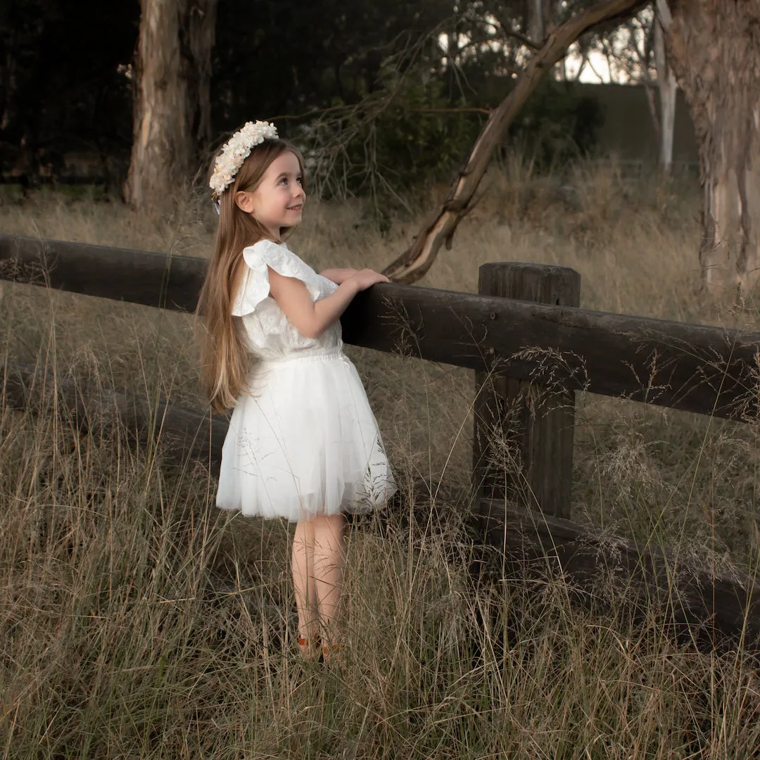 marisol tutu skirt - ivory tulle