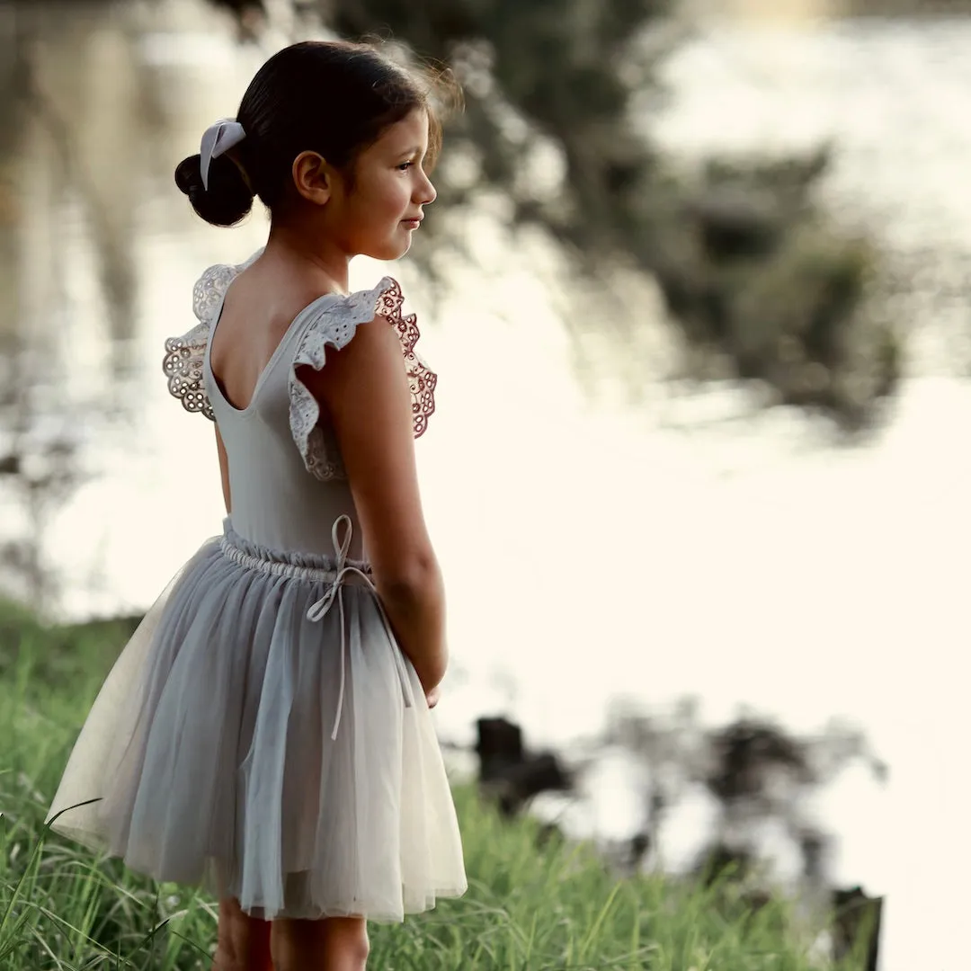 marisol tutu skirt - mushroom tulle