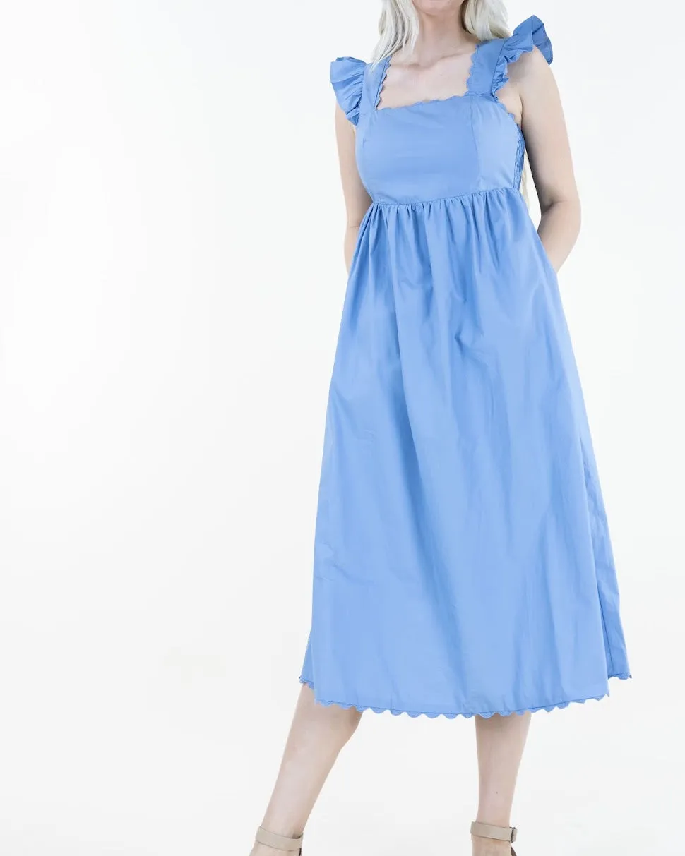 Mary Dress - Blue