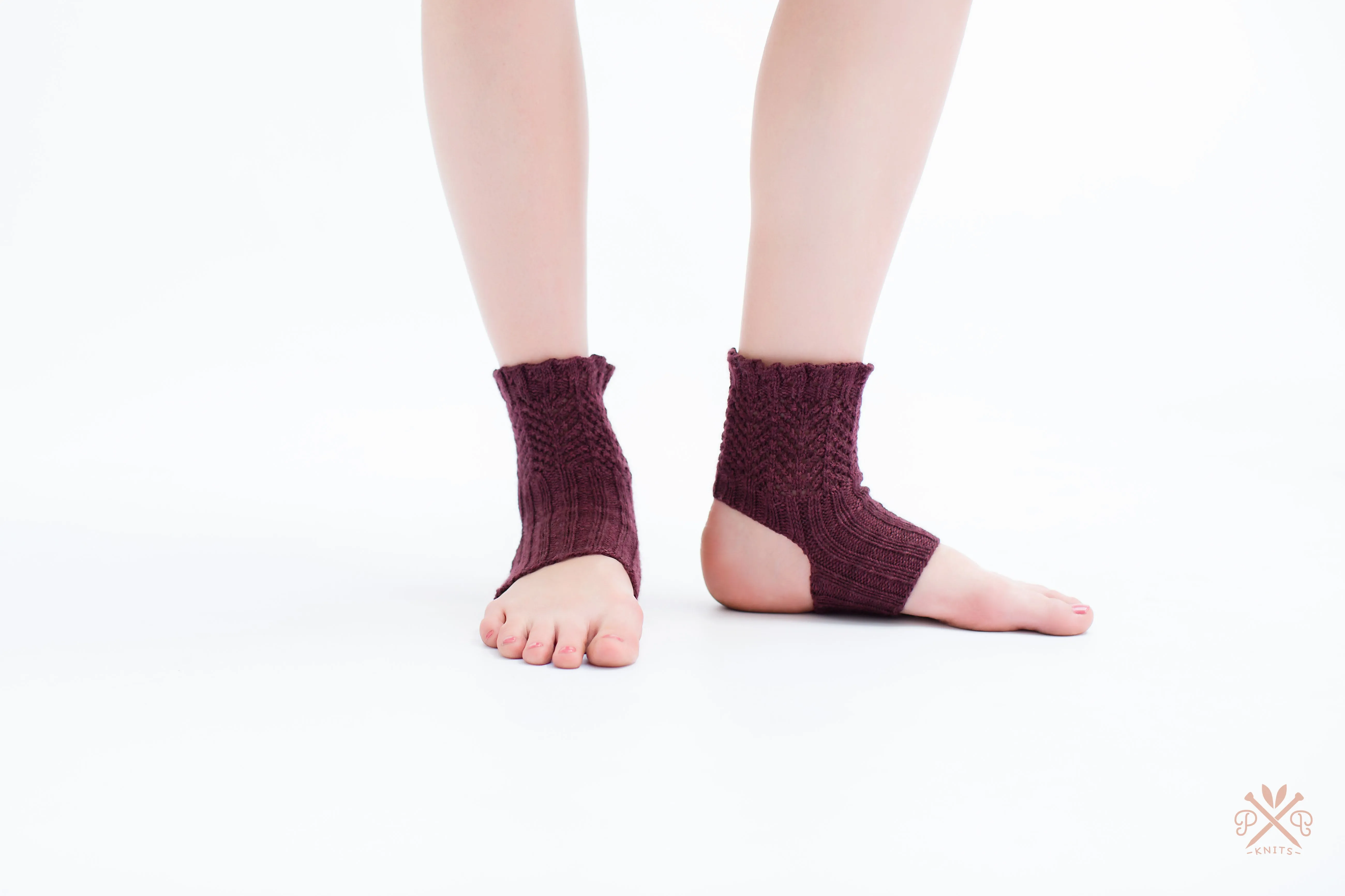 Mary Jane Short Boot Liners PDF Knitting Pattern