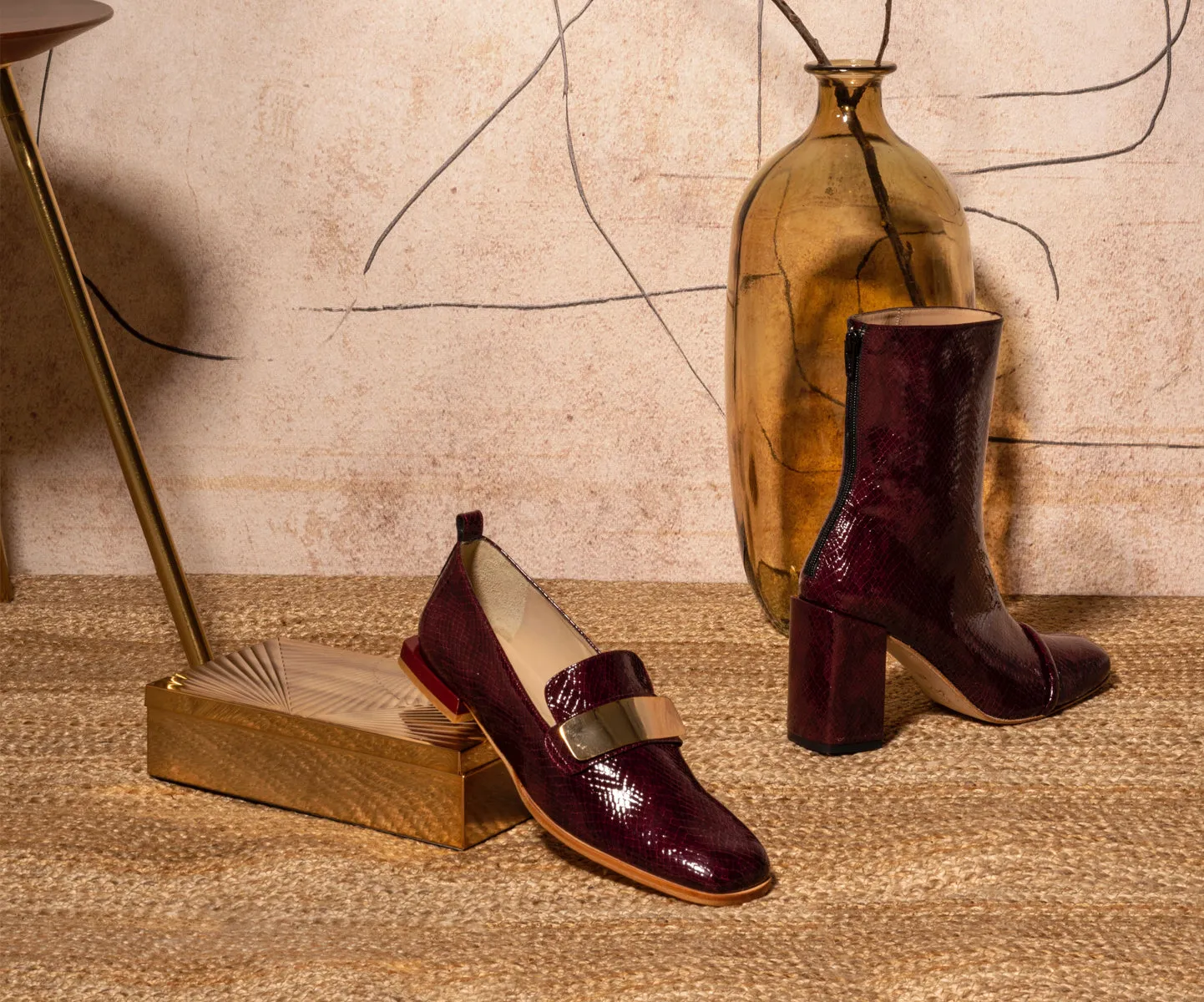 MAX LOAFER, Burgundy