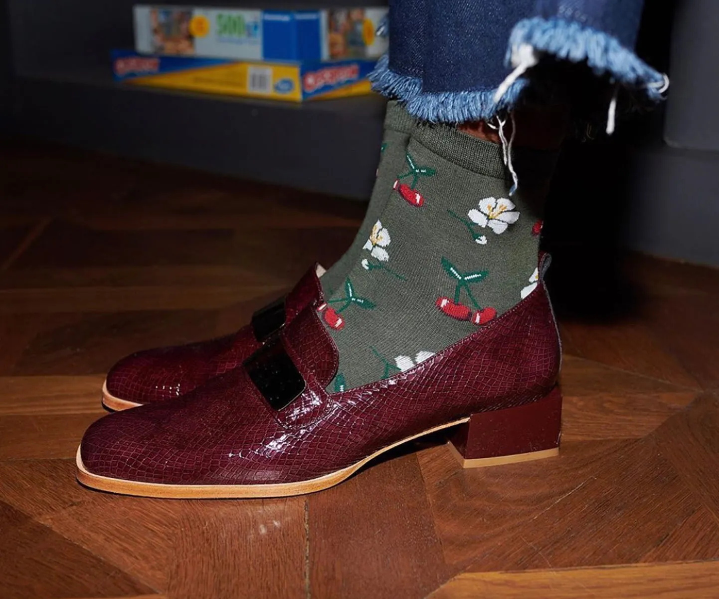 MAX LOAFER, Burgundy