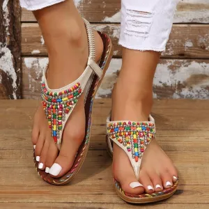 Miraya™ - Artisan Beaded Sandals