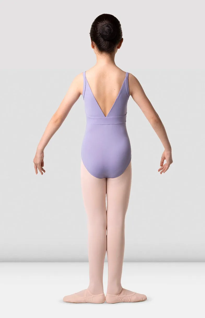 Mirella Girl’s Flower Burst Camisole Leotard