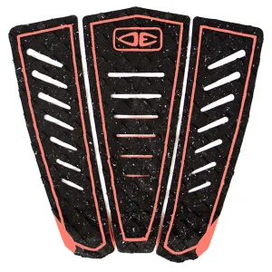 Ocean And Earth Kanoa Igarashi Pro Surfboard Tail Pad - Black/Coral