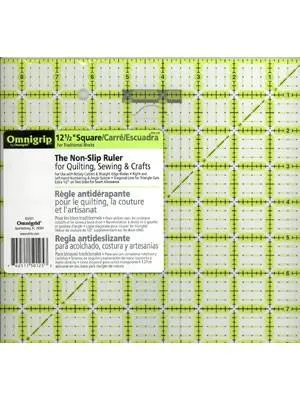 OMNNIGRIP - 12.5 x 12.5 Non-Slip Square Ruler - RN125
