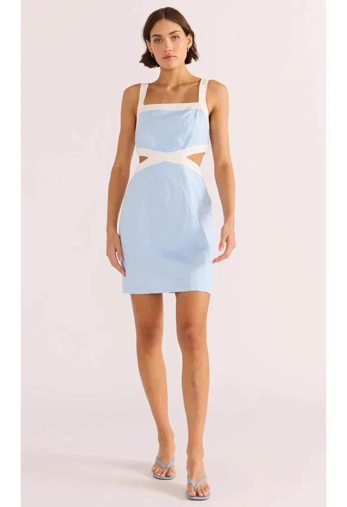 Pandora Contrast Mini Dress