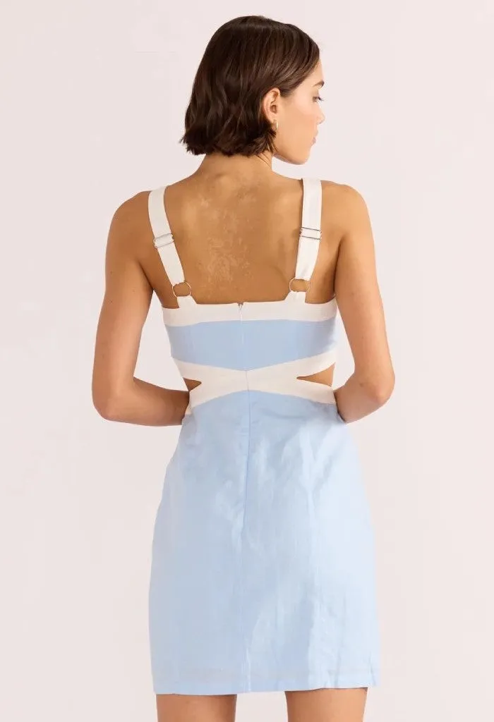 Pandora Contrast Mini Dress