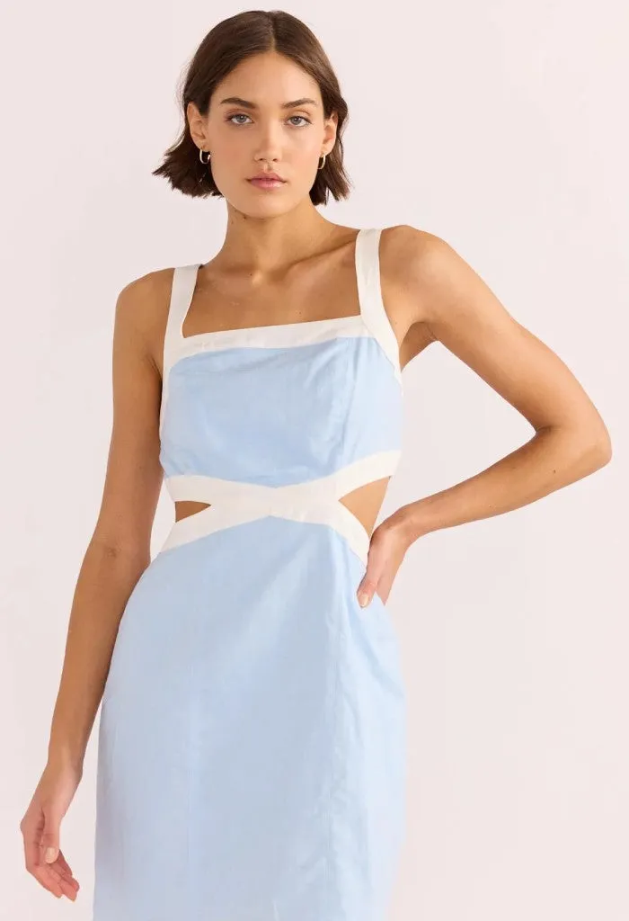 Pandora Contrast Mini Dress