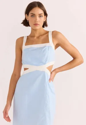 Pandora Contrast Mini Dress