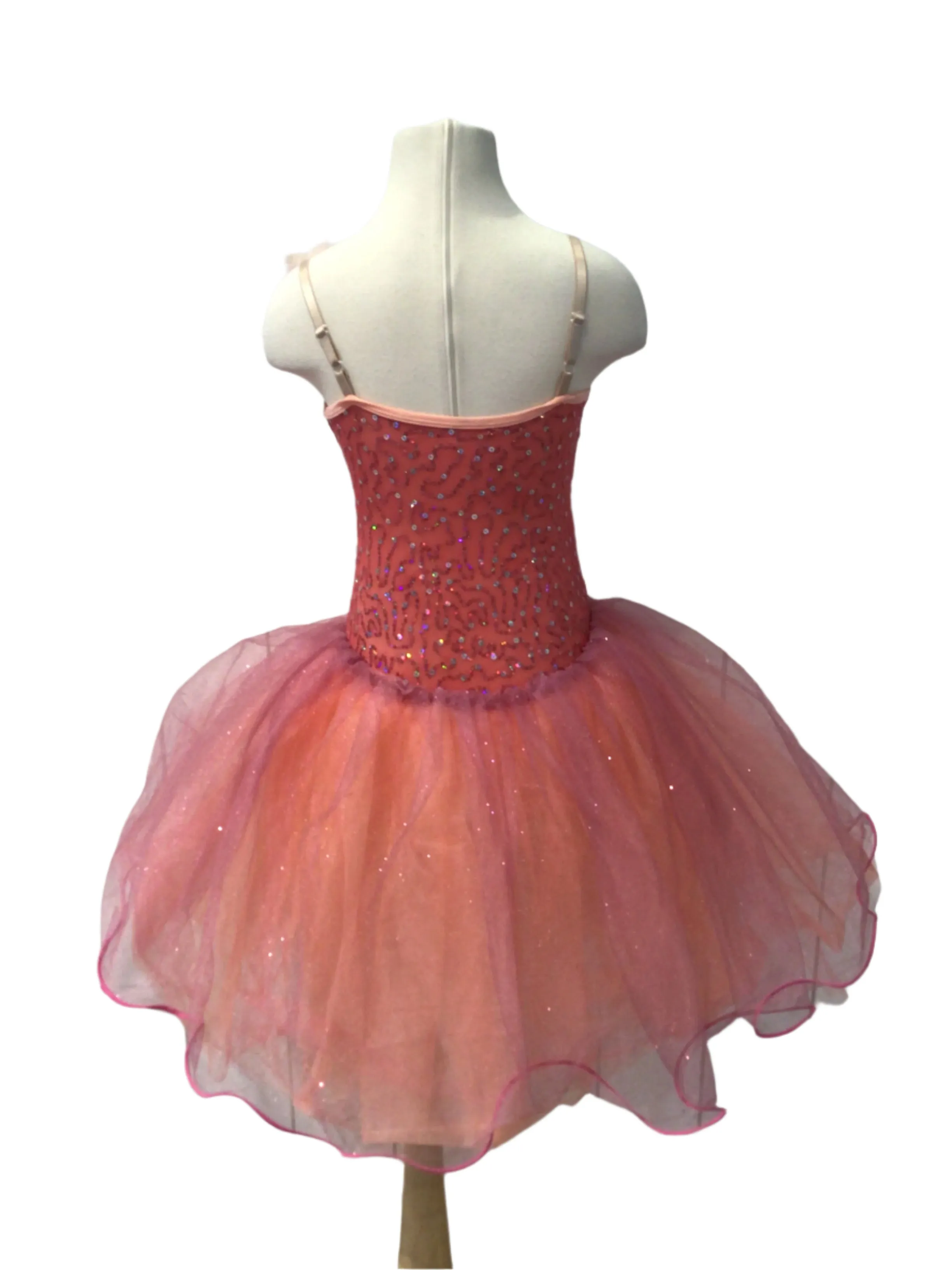 Peachy Pink Romantic Tutu