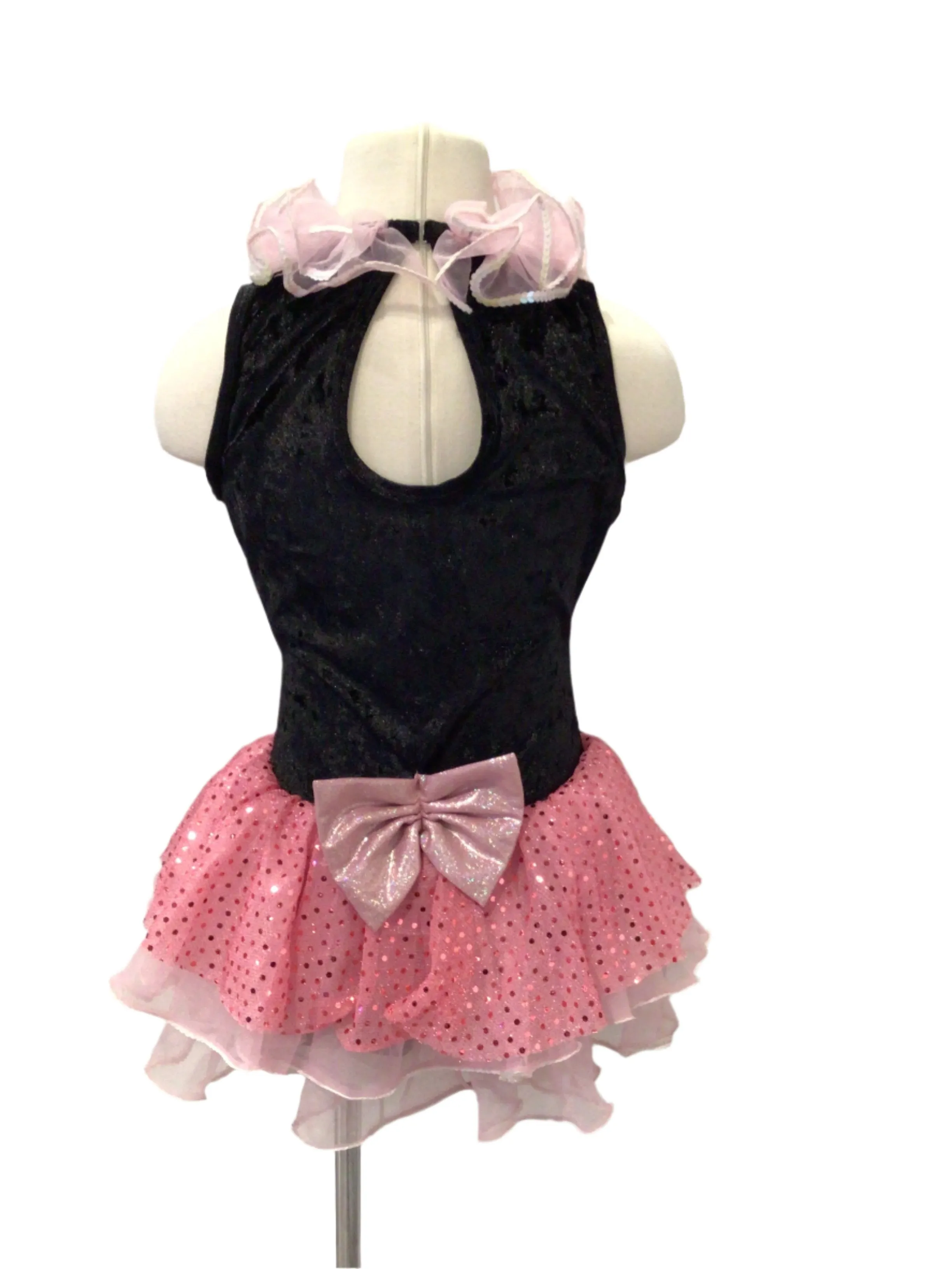 Pink and Black Kitty Cat Tutu