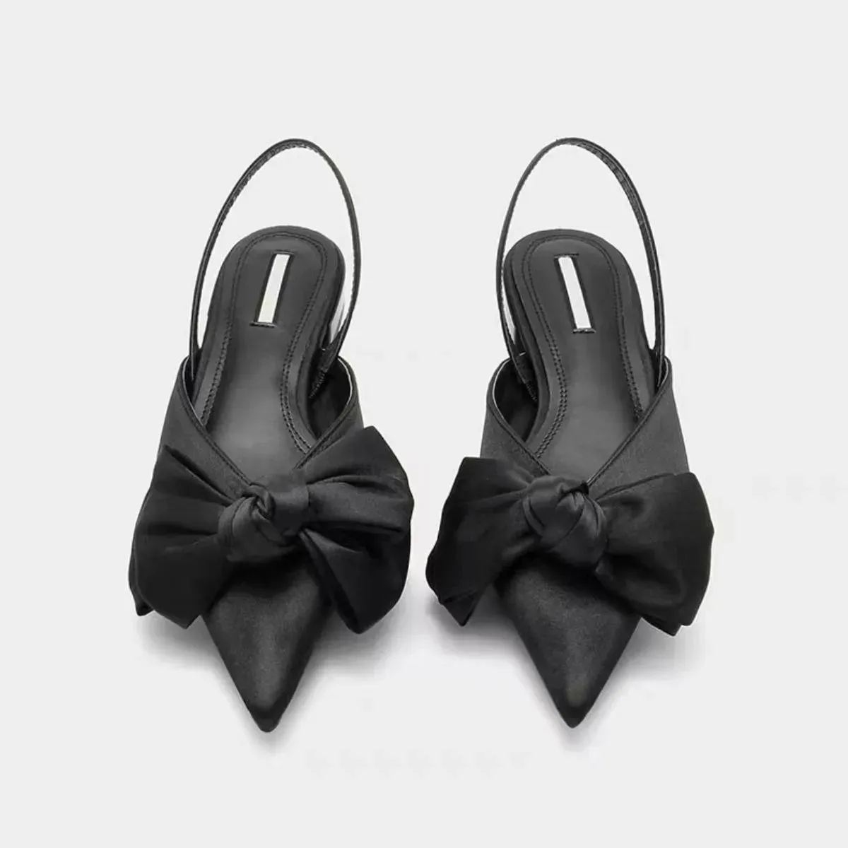 Point Toe Block Heels Pumps