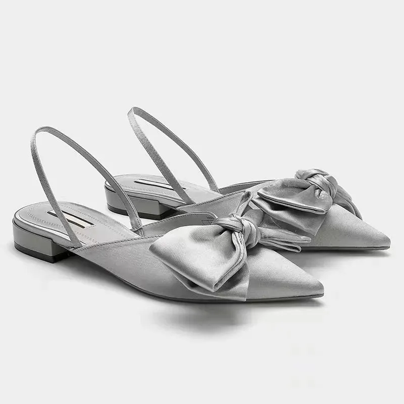 Point Toe Block Heels Pumps