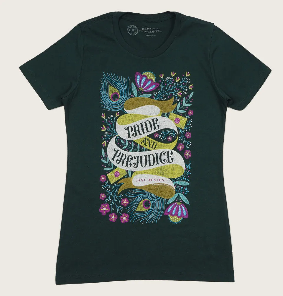 PRIDE AND PREJUDICE Women's Fitted T-shirt