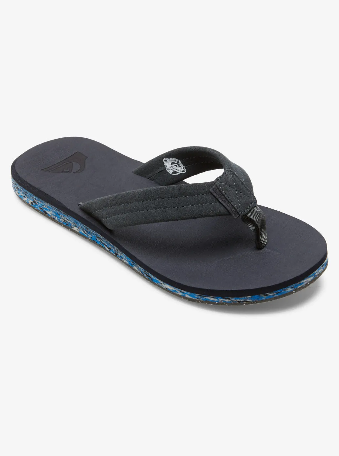 Quiksilver Carver Suede Recycled Sandal - Grey 2