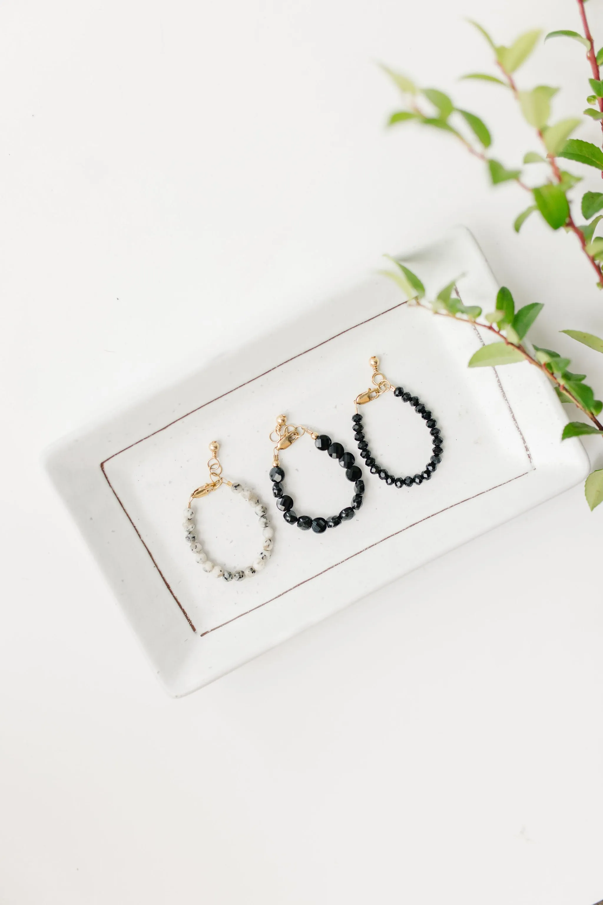 Raven Mom   Mini Bracelet Set (6MM Beads)