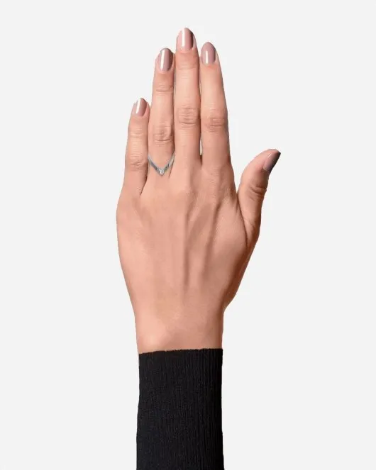 Reflection V-ring - Silver