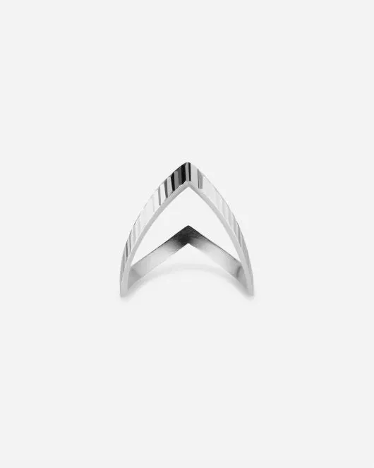 Reflection V-ring - Silver