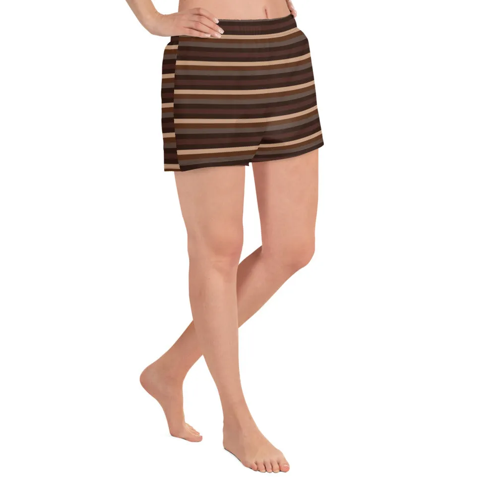 Retro Brown - Inspired By Taylor Swift - Sustainably Made Women’s Shorts
