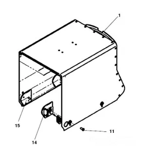 Ridgid 14983 Assembly, Right Button Block