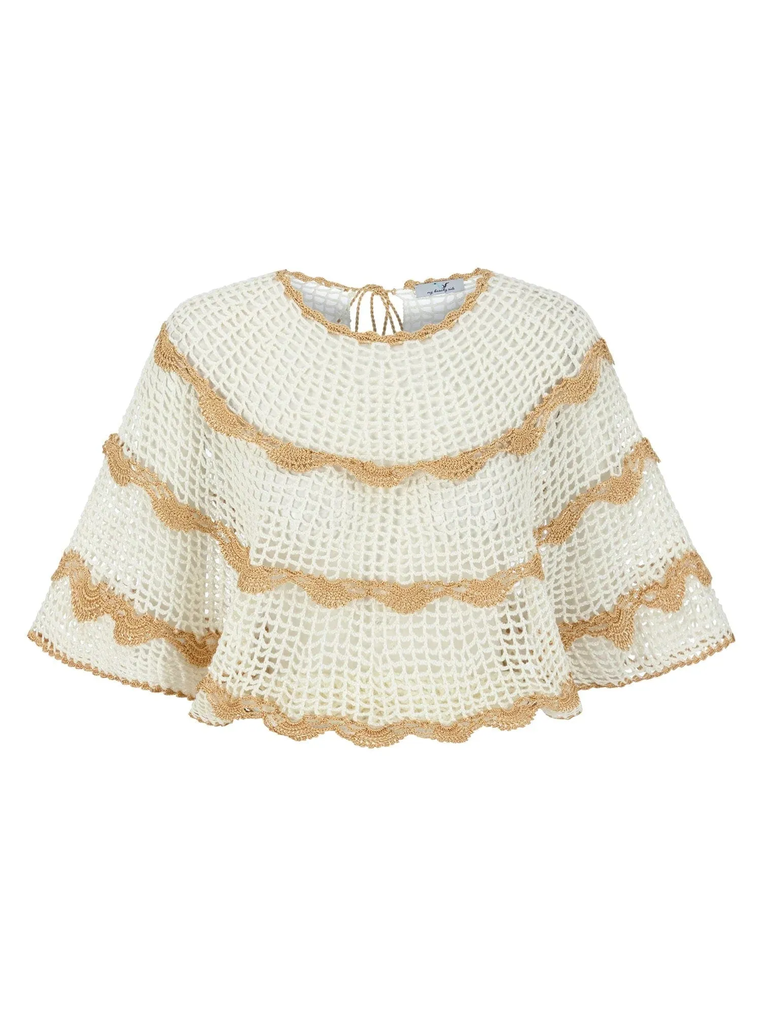 Rima Scalloped Top
